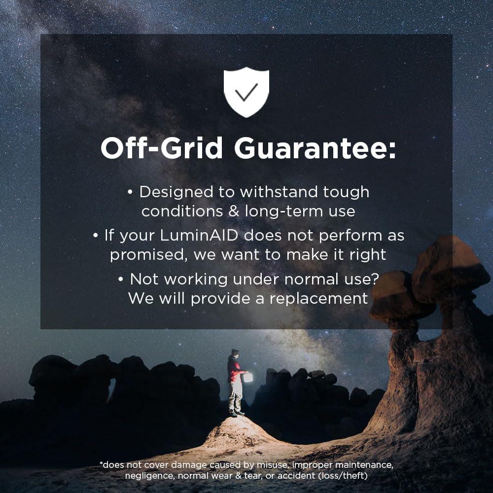 image:imageLuminAID Solar String Light with Phone Charger Rechargeable Tent Lights for Camping 32 ft String Lights Perfect for Camping Backyard Patio RVs Outdoor Power Outages 1 PackWarm White