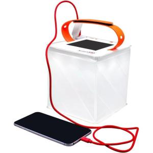 image:imageLuminAID Max Quick Inflate 2in1 Solar Camping Lantern and Phone Charger  Rechargeable LED Lamp for Camping Hiking amp Travel  Waterproof Emergency Light for Power Outages Hurricane Survival Kits