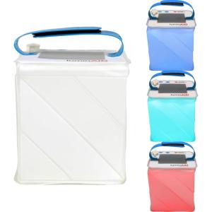 image:imageLuminAID Nova Colors Solar Camping Lantern  TwisttoInflate LED Lamp with 8 Color Modes Perfect for Camping Hiking Travel and More  Emergency Light for Power Outages Hurricane Survival Kits